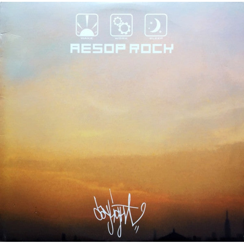 Aesop Rock  Daylight Blue/Orange Color Vinyl LP Record